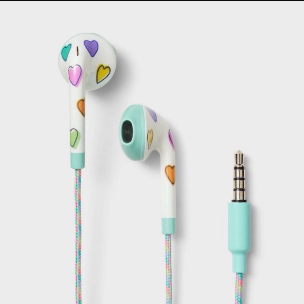 Roller Rabbit x Target Disco Hearts Wave Wired Headphones